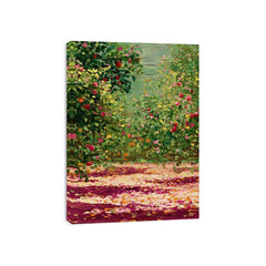 Apple orchard in spring Canvas Art Painting