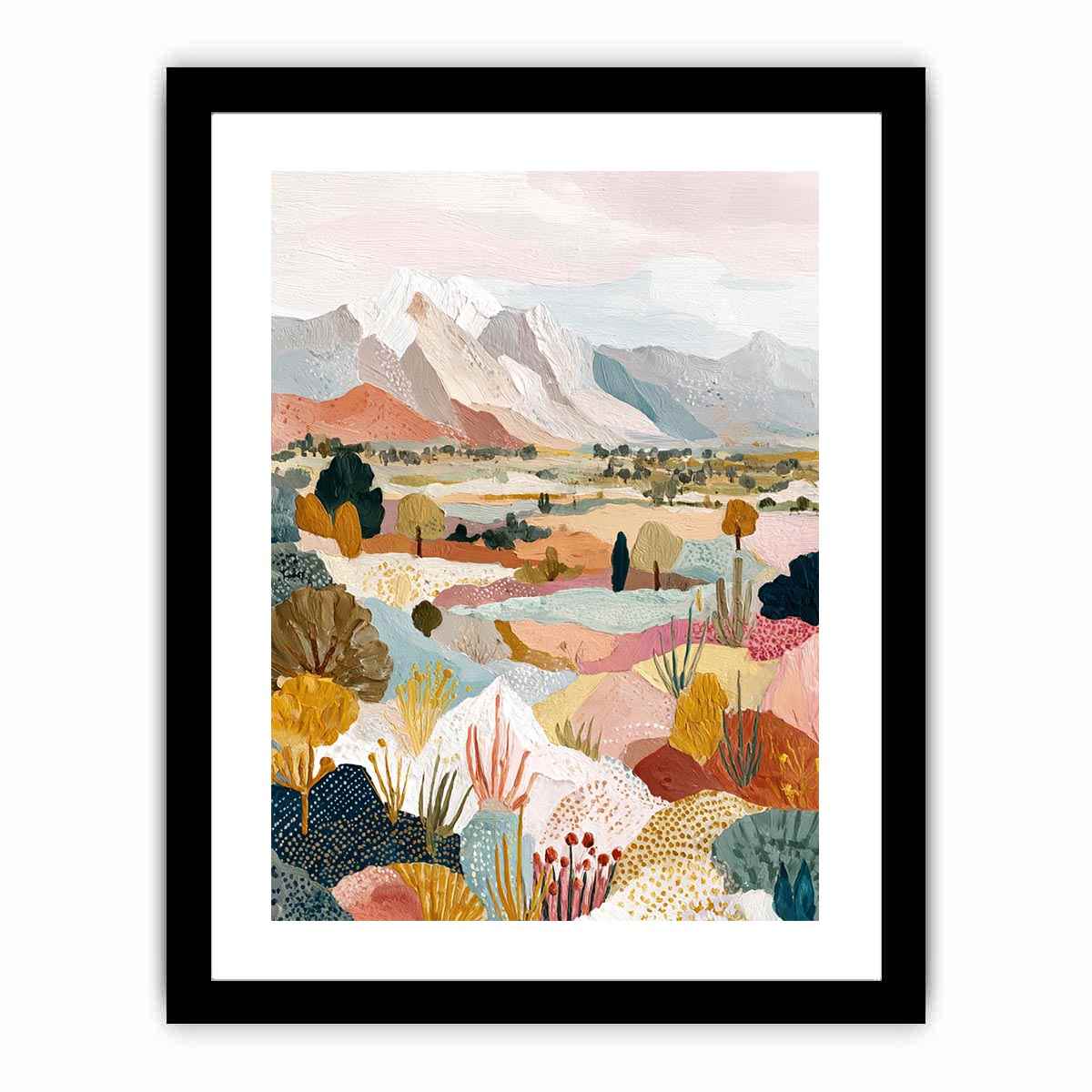 Australian Desert Landscape Art Canvas Art Painting   canvas print