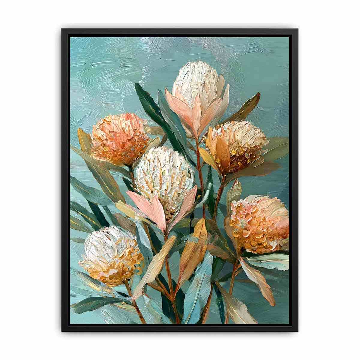 Banksia Bloom Canvas Art Painting