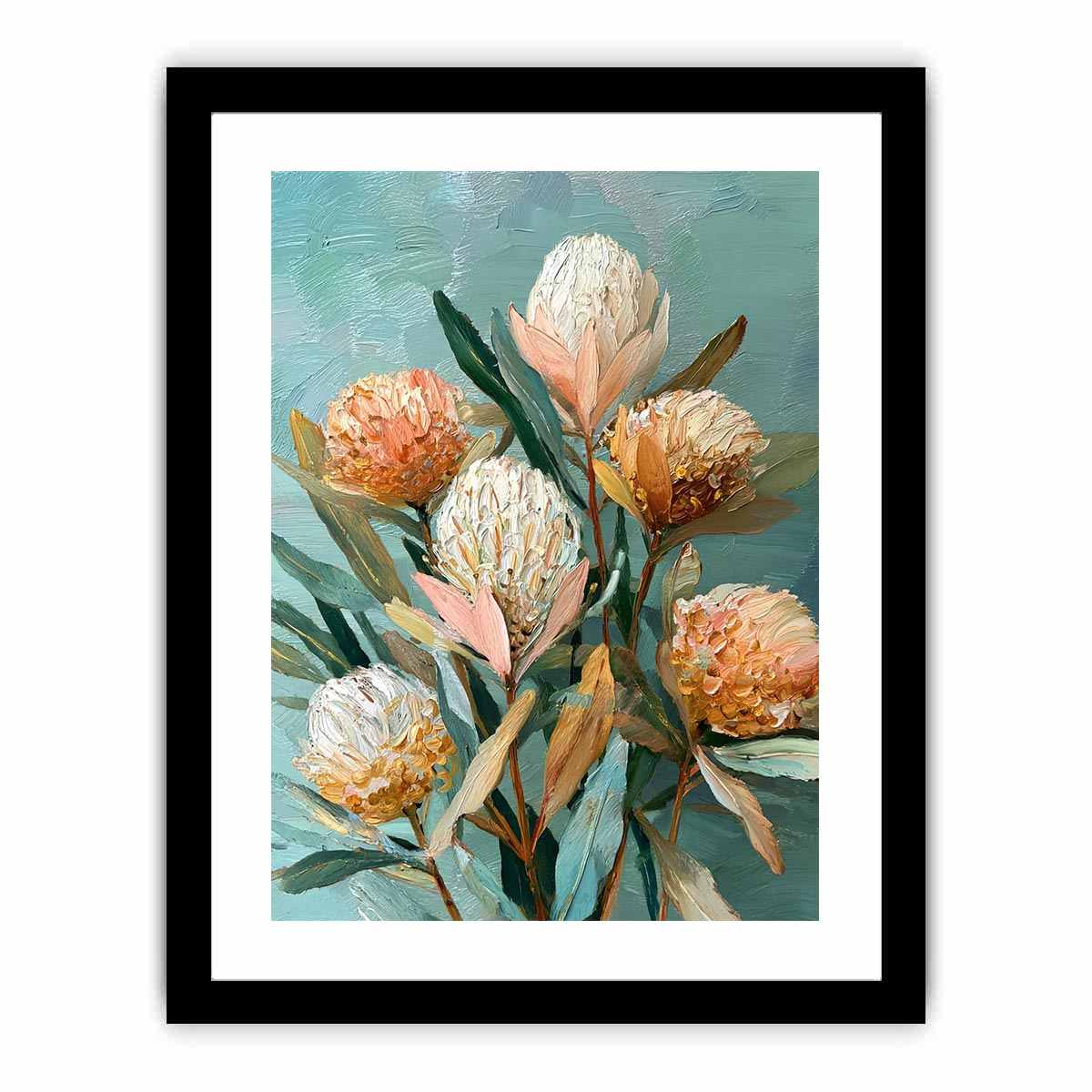 Banksia Bloom Canvas Art Painting   canvas print