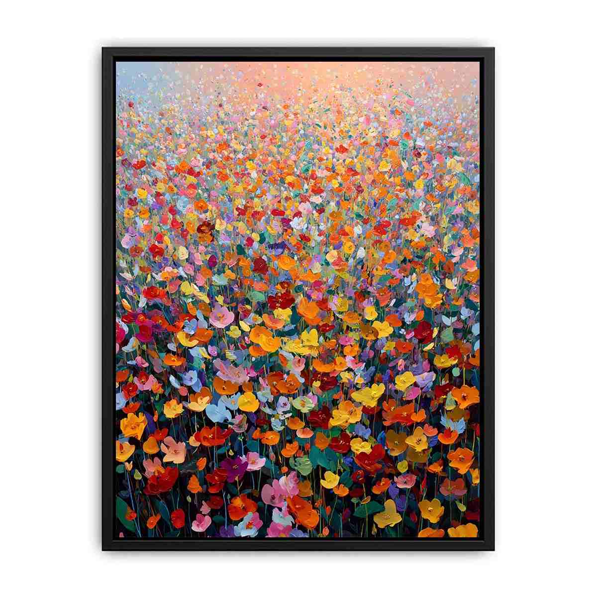 Abstract Garden Canvas Art Painting