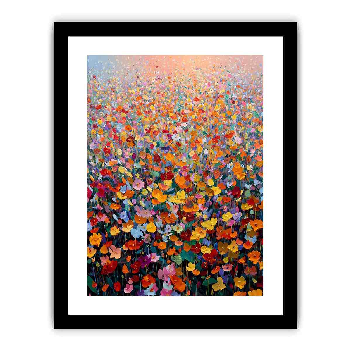 Abstract Garden Canvas Art Painting   canvas print