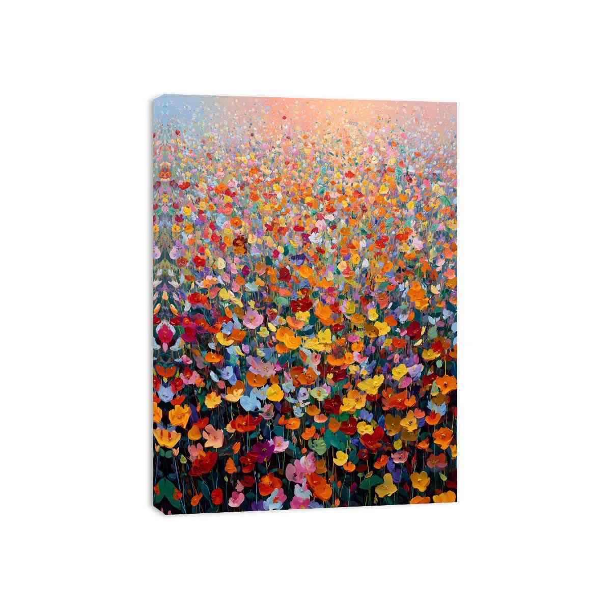 Abstract Garden Canvas Art Painting