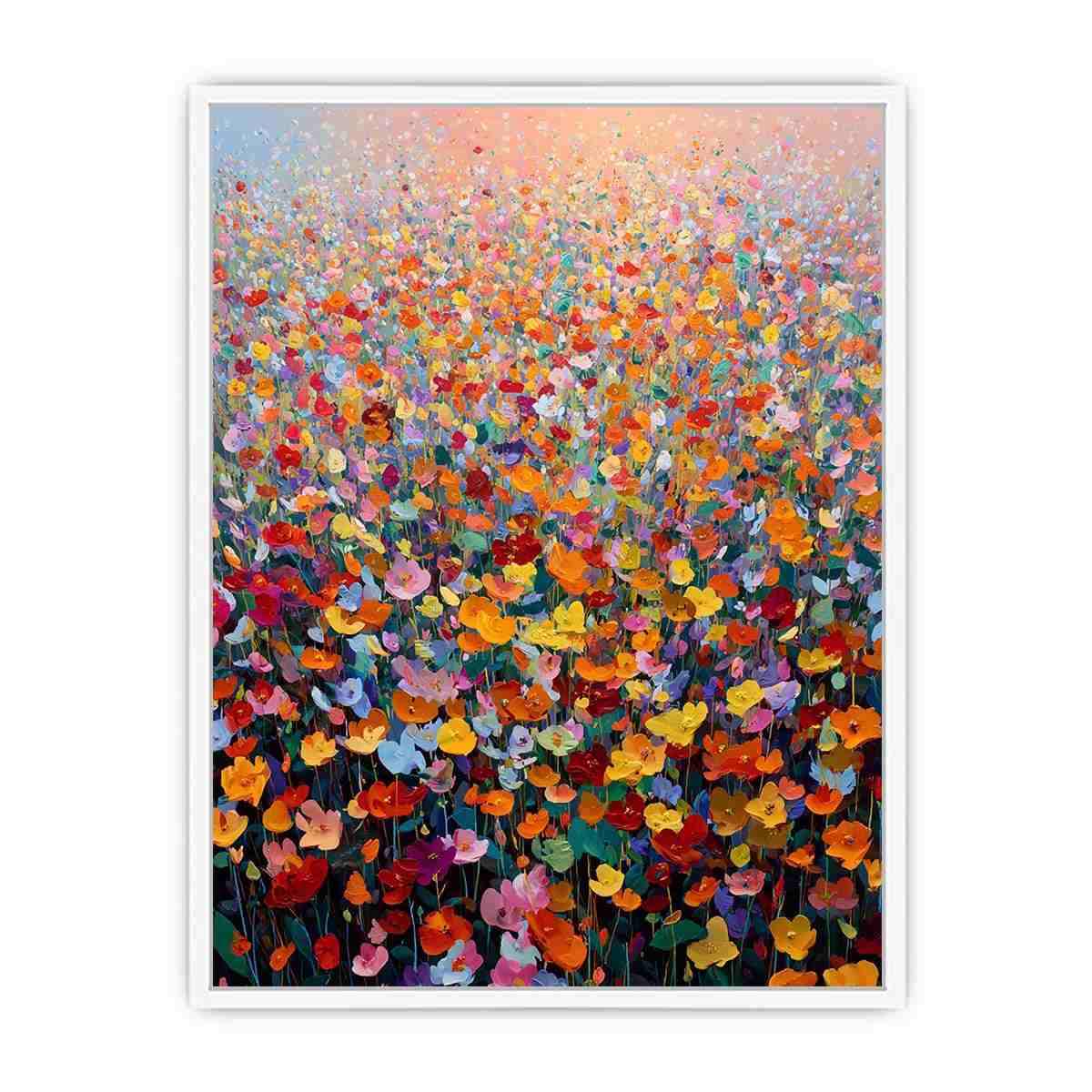 Abstract Garden Canvas Art Painting