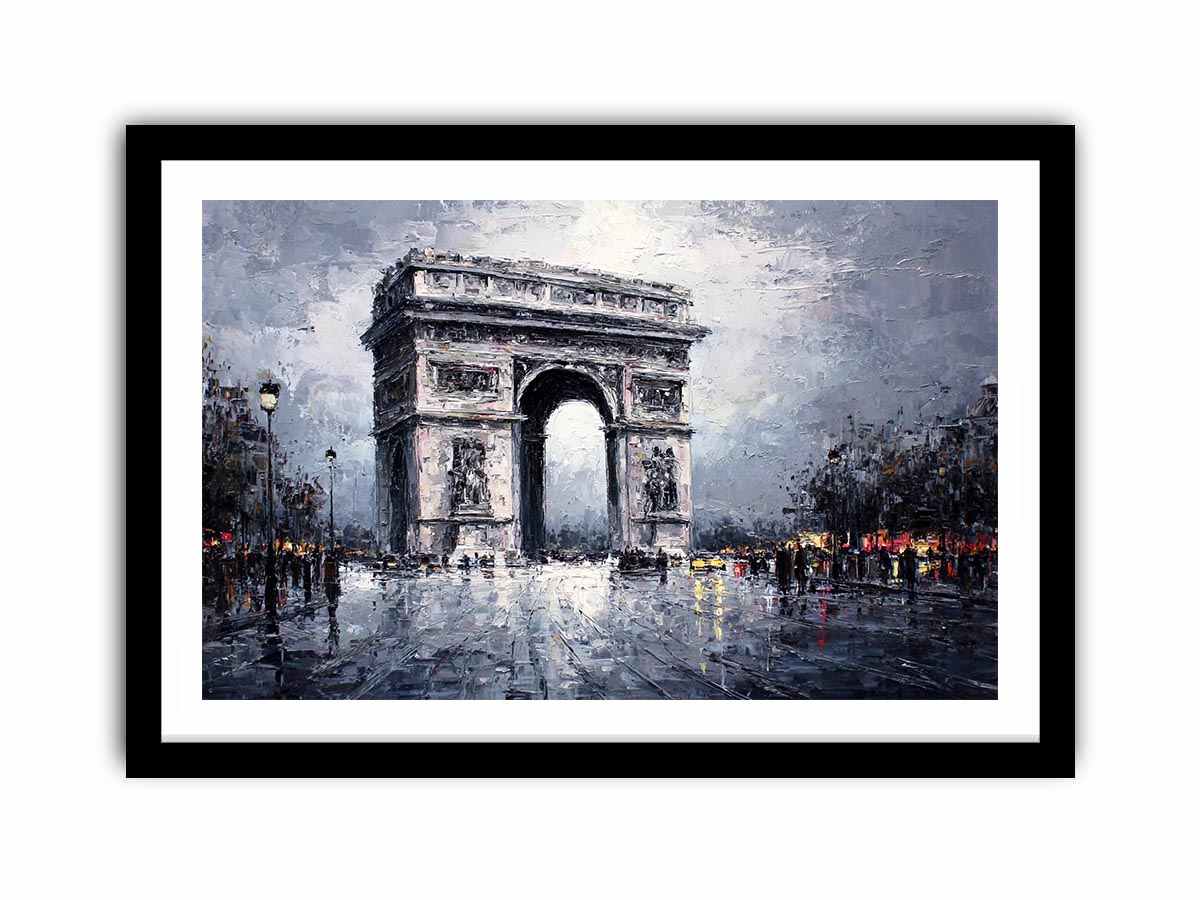 Arc De Triomphe Paris  Canvas Art Painting   canvas print