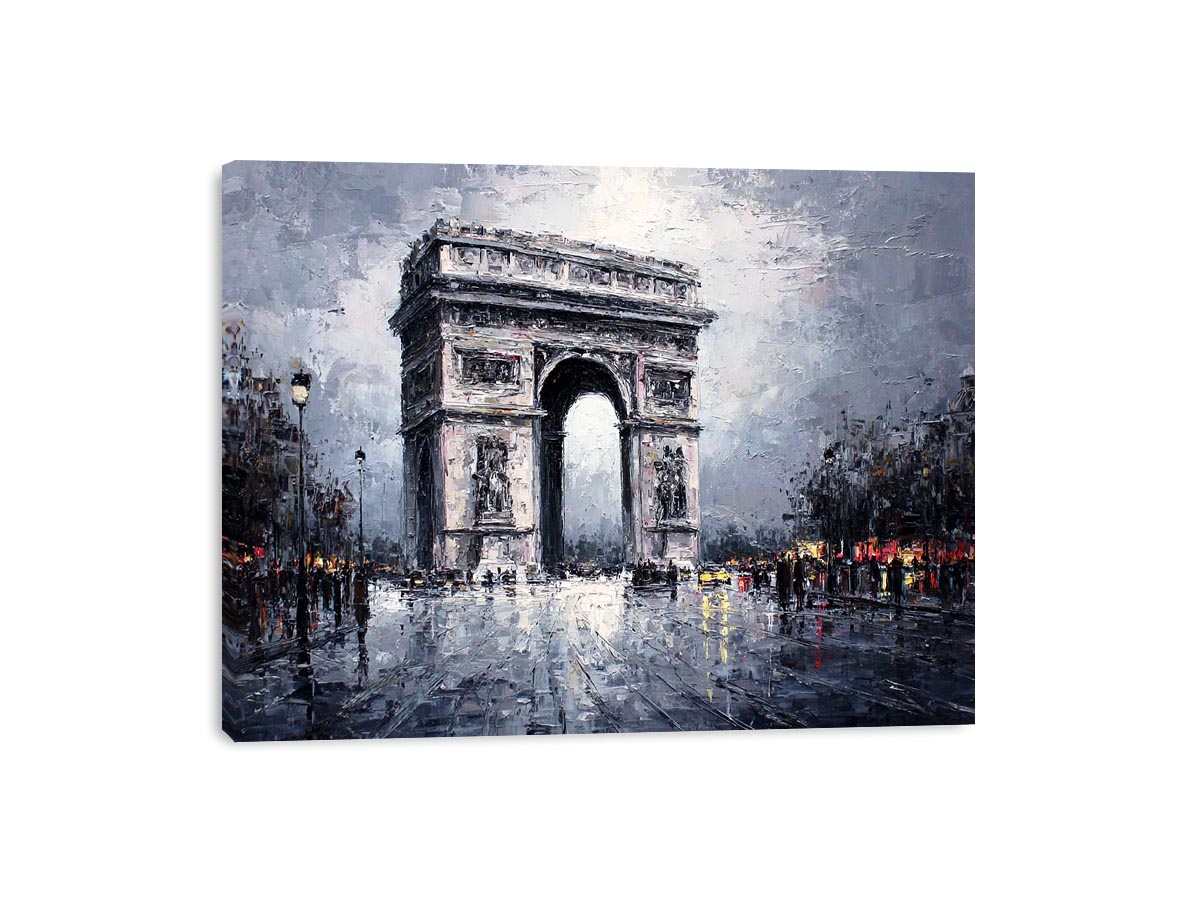 Arc De Triomphe Paris  Canvas Art Painting