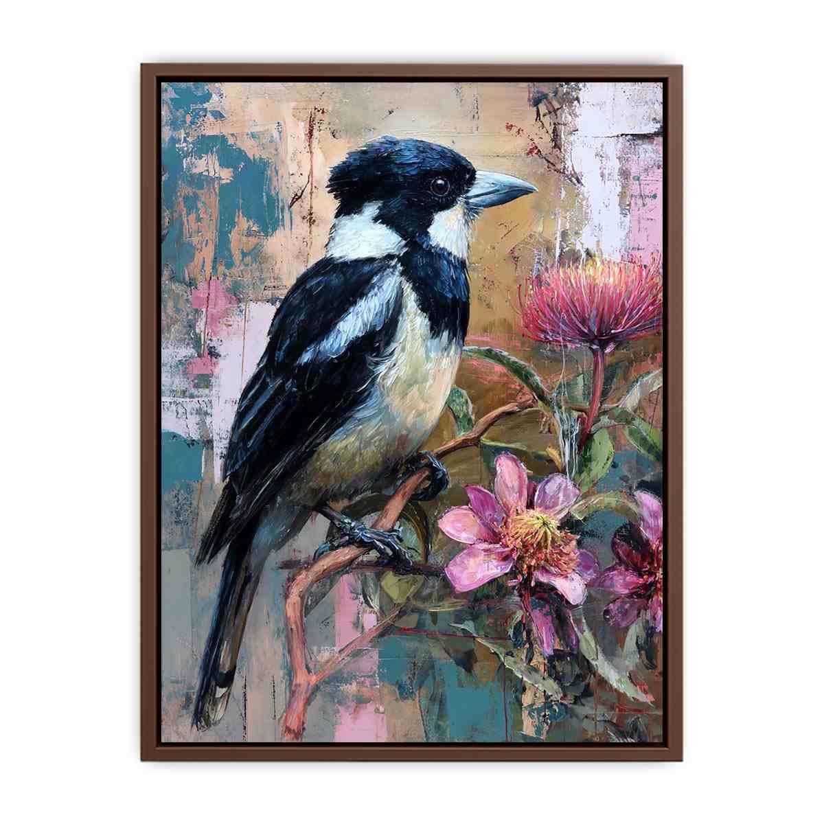 Australian Sparrow Canvas Art Painting