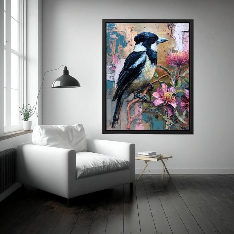 Australian Sparrow Canvas Art Painting