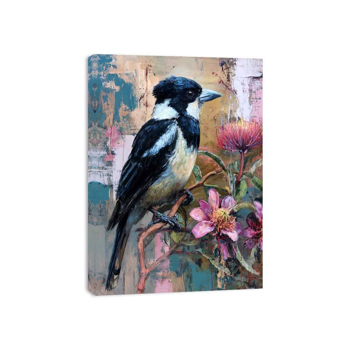 Australian Sparrow Canvas Art Painting