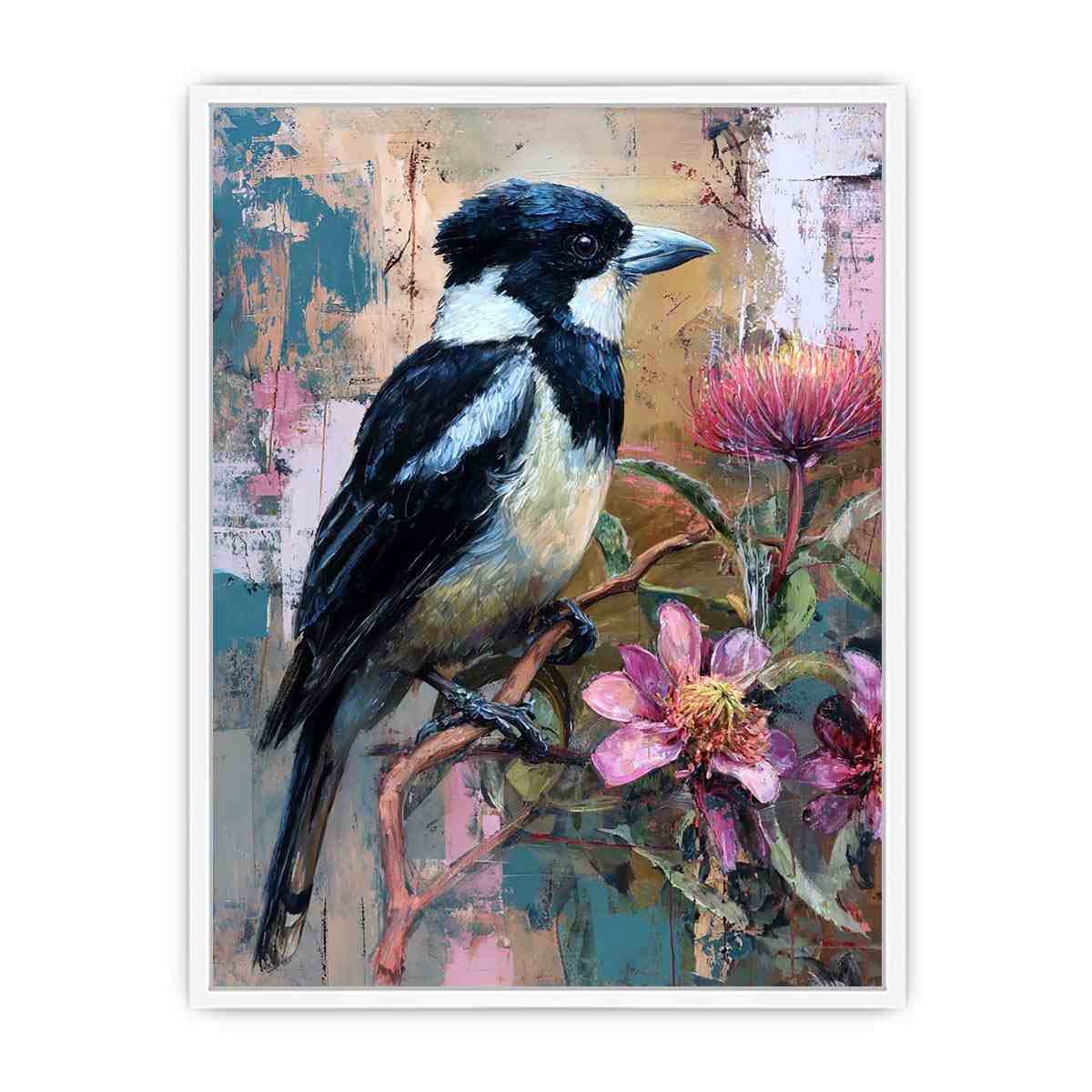 Australian Sparrow Canvas Art Painting