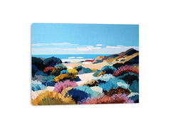 Abstract Coastal landscape Canvas Art Painting