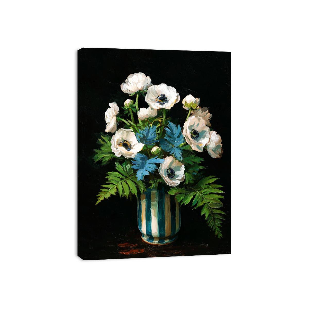 Anemone apennina: Canvas Art Painting