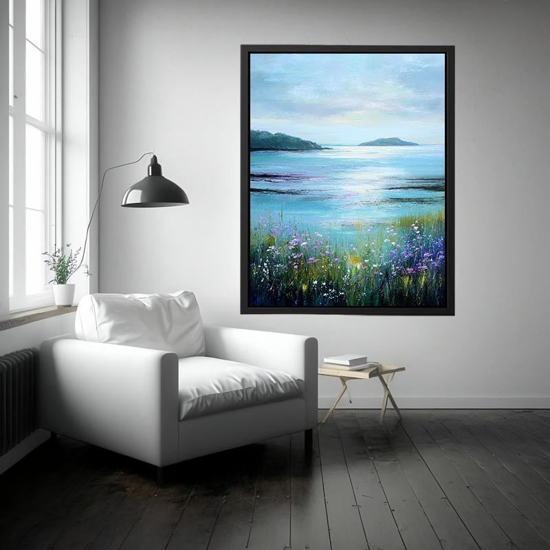 Barnett island Canvas Art Painting