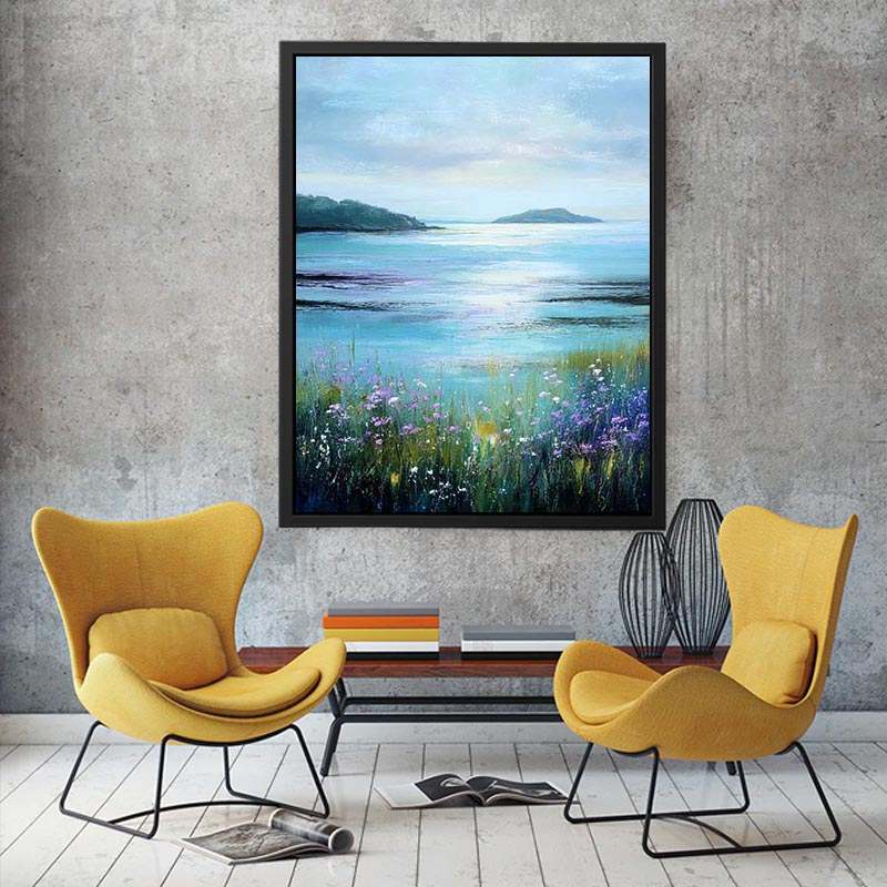 Barnett island Canvas Art Painting