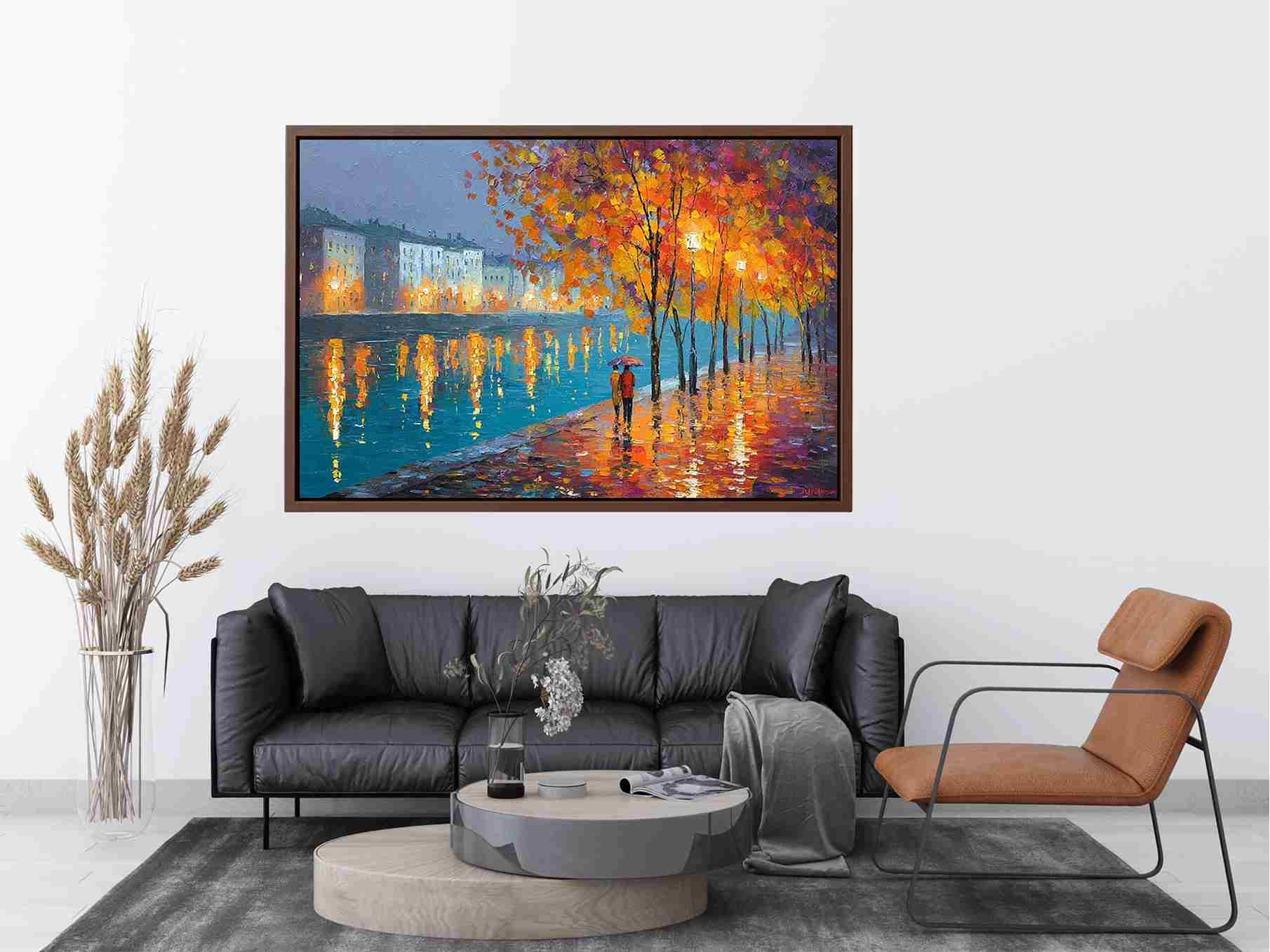 Autumn Reflections  Canvas Art Painting