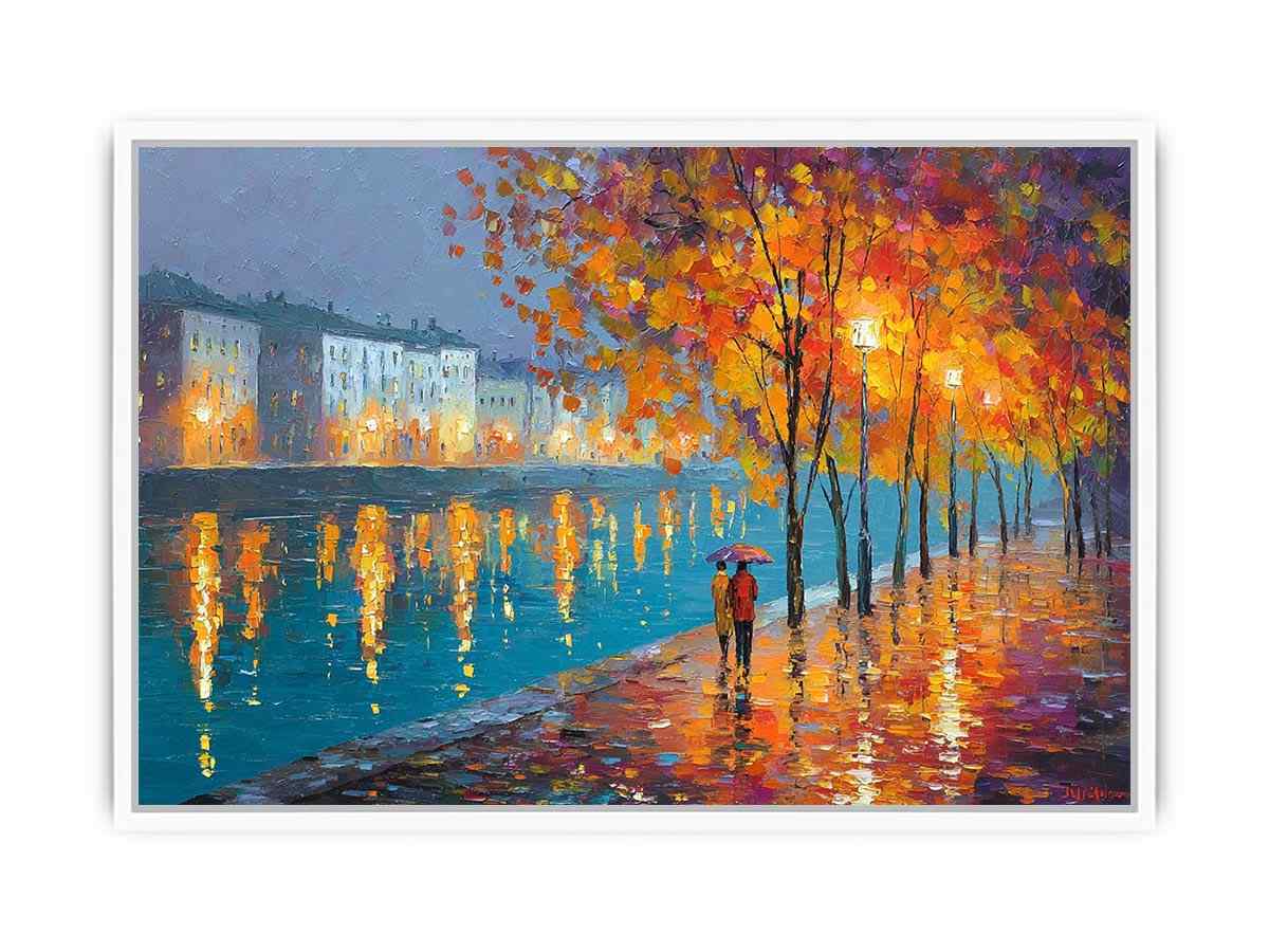 Autumn Reflections  Canvas Art Painting