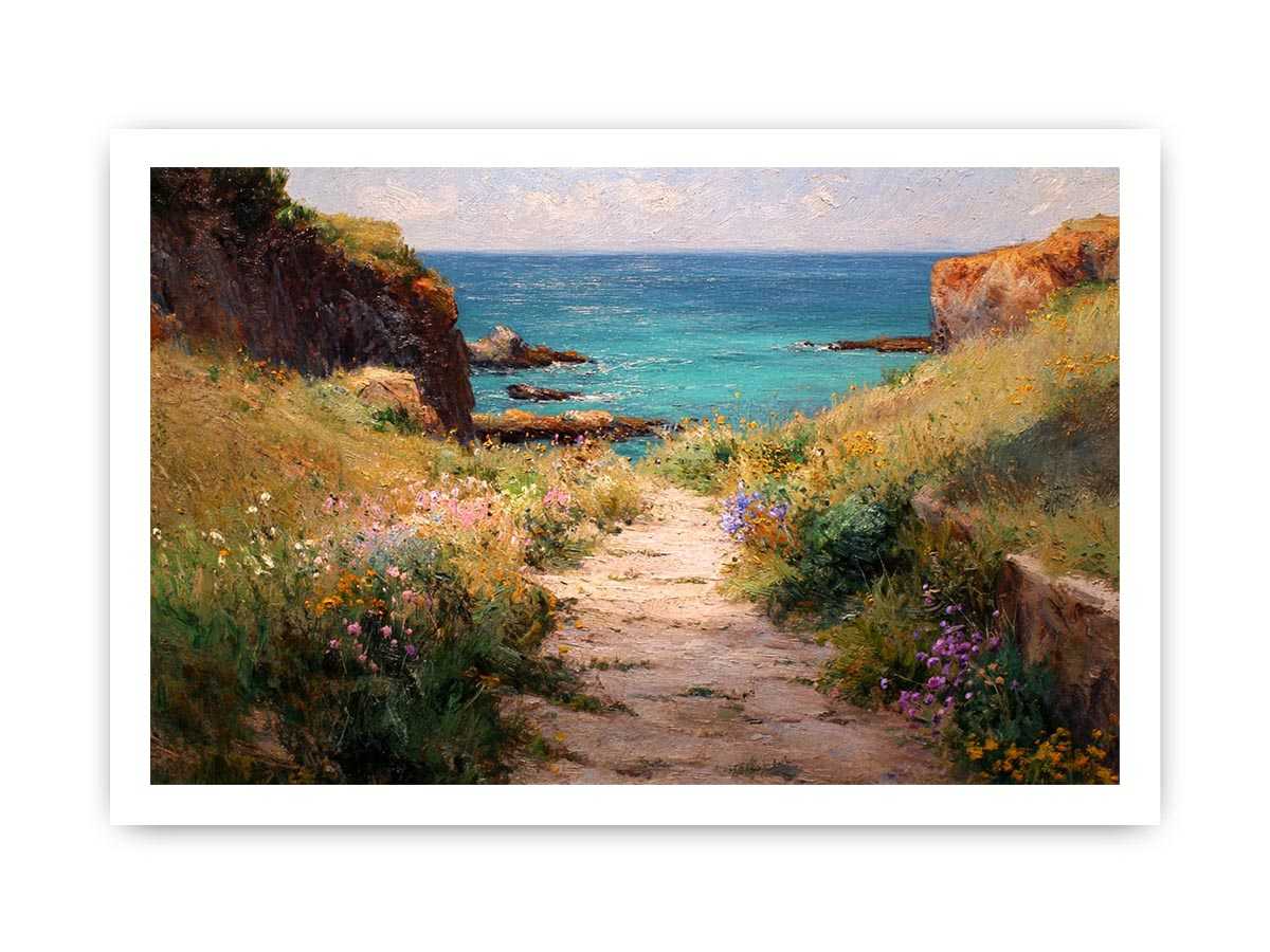 Path to beach Canvas Art Painting  Painting