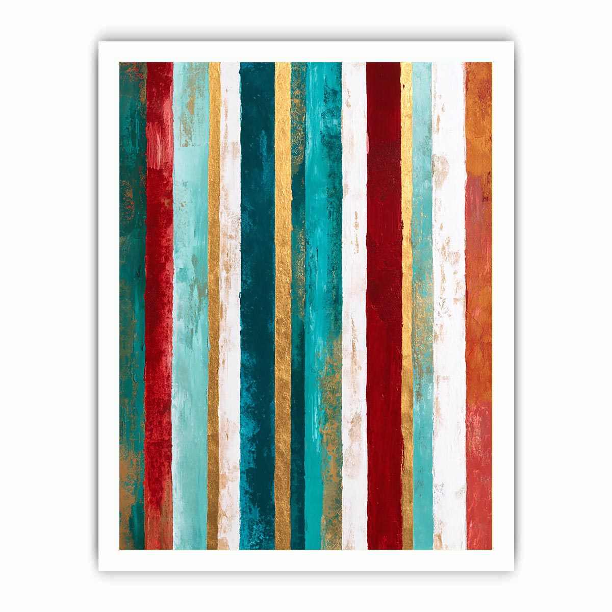 Abstract Stripes I Canvas Art Painting  Painting