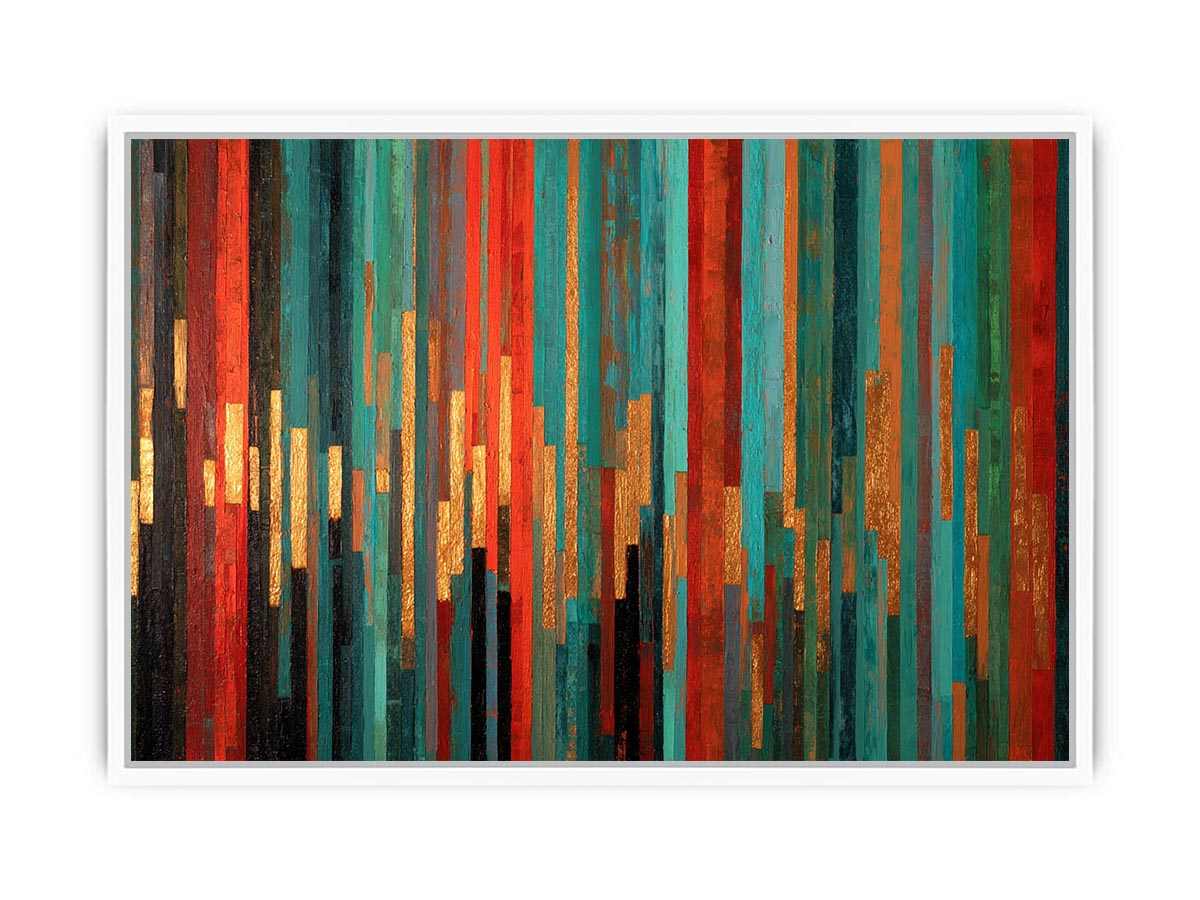 Abstract Stripes II Canvas Art Painting