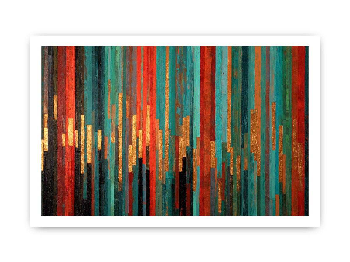 Abstract Stripes II Canvas Art Painting  Painting