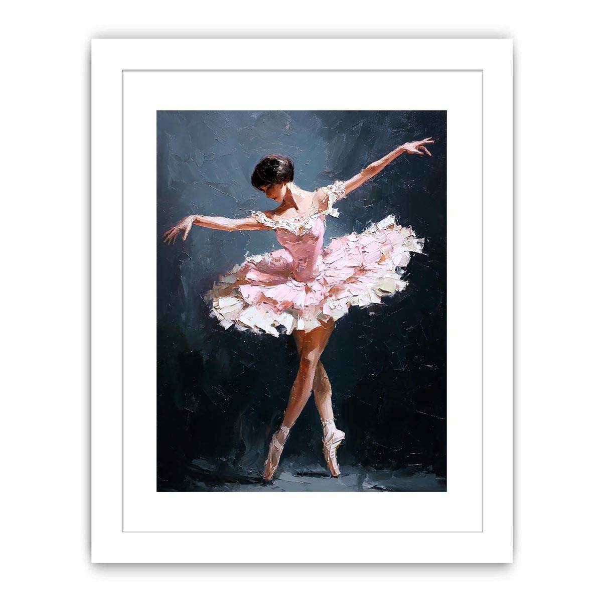 Beautifull Ballerina Canvas Art Painting  Art Print