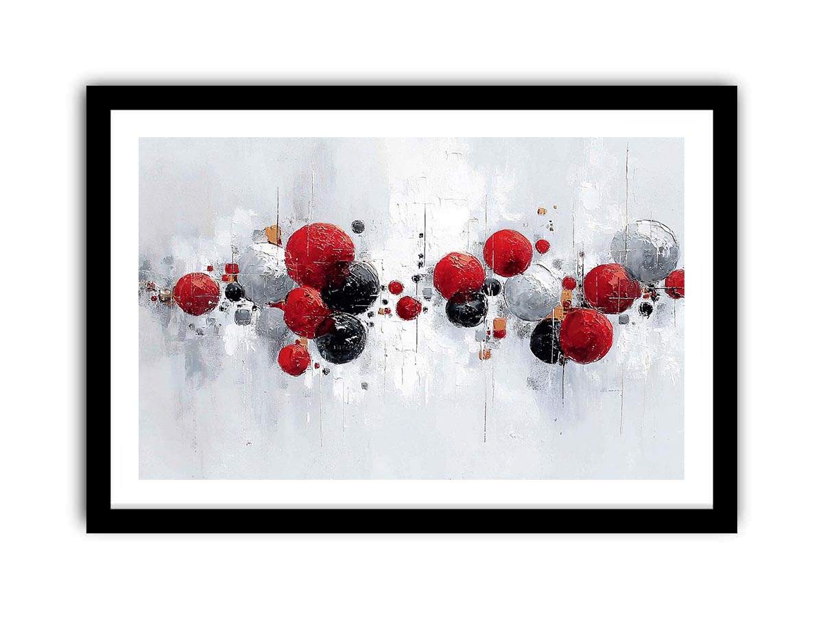 Abstract Baloons Canvas Art Painting   canvas print