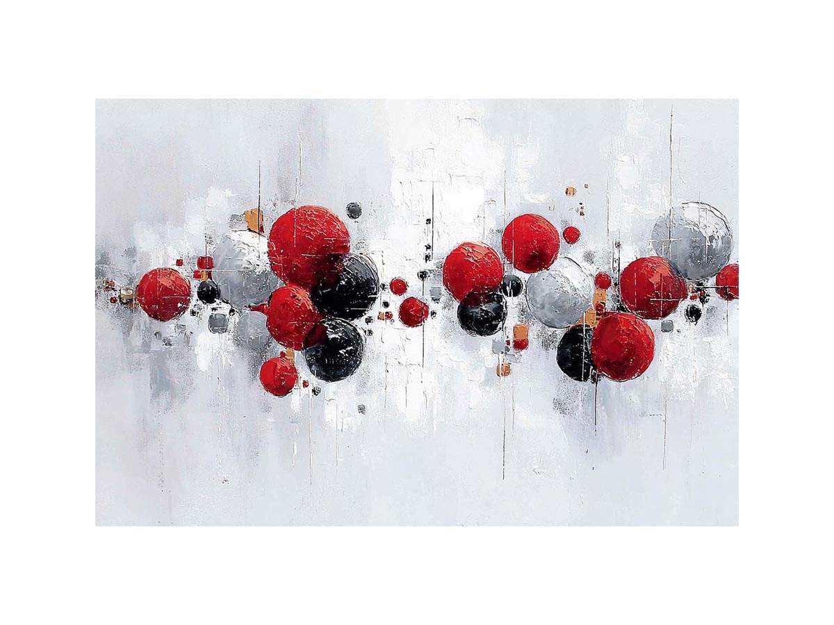Abstract Baloons Canvas Art Painting