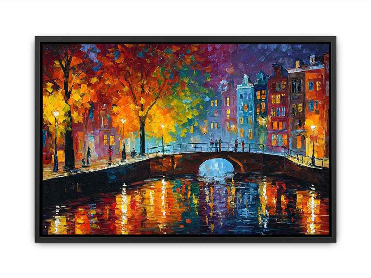 Amsterdam walk II Canvas Art Painting