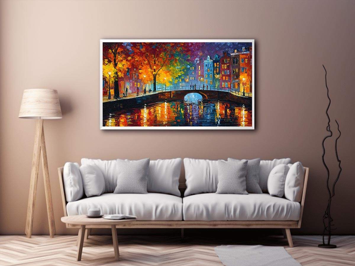 Amsterdam walk II Canvas Art Painting