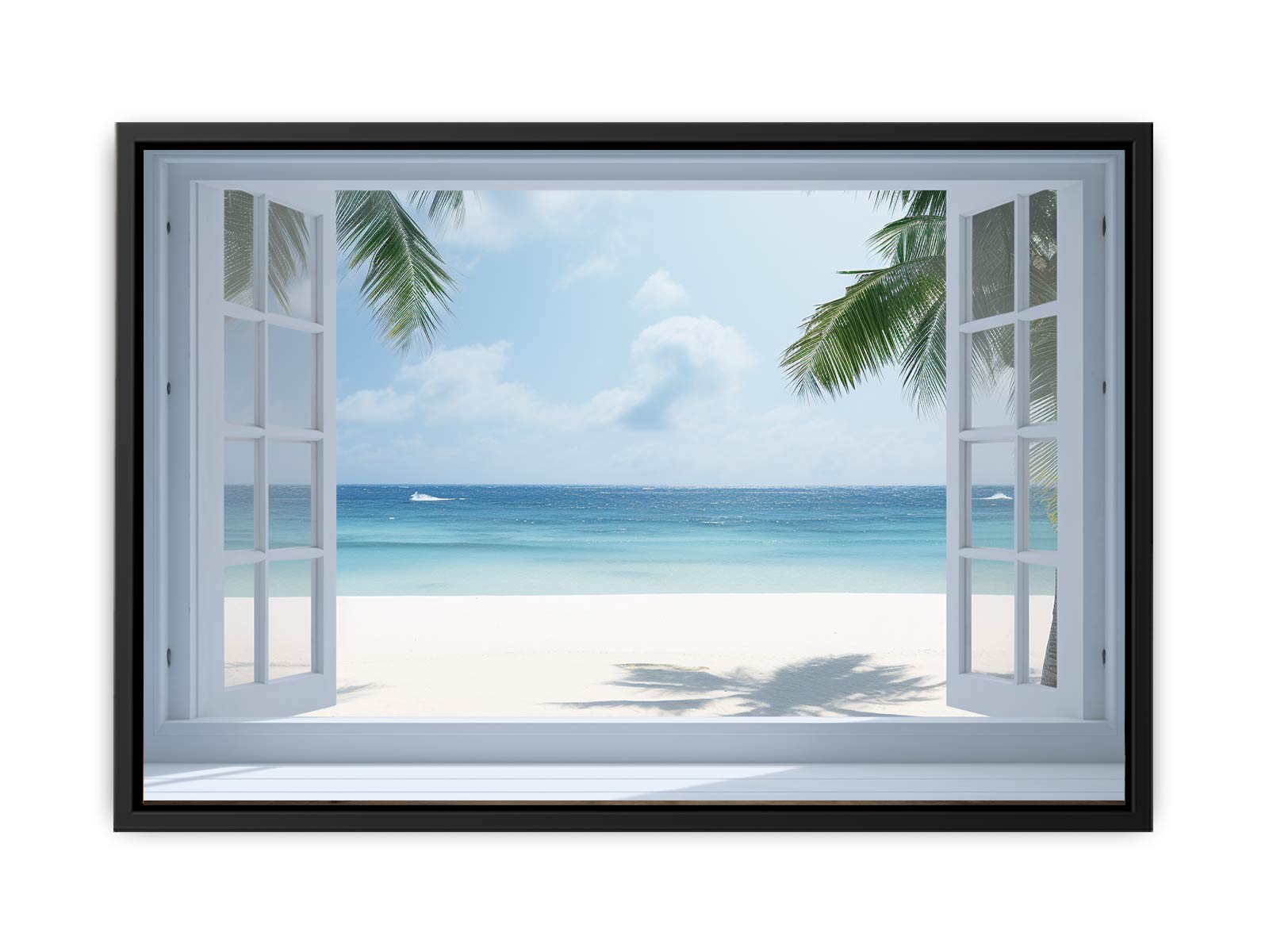 Beach Window Phuket Canvas Print