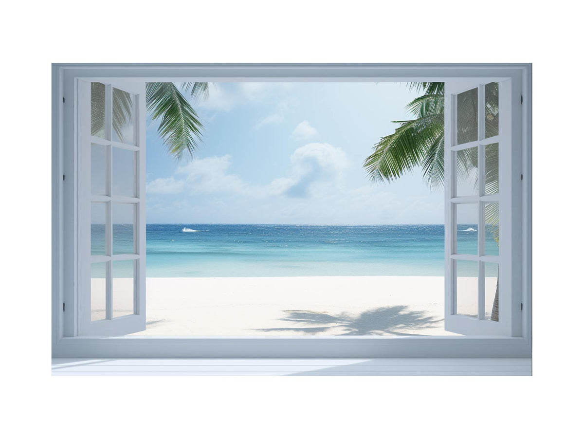 Beach Window Phuket Canvas Print