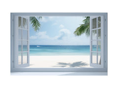 Beach Window Phuket Canvas Print