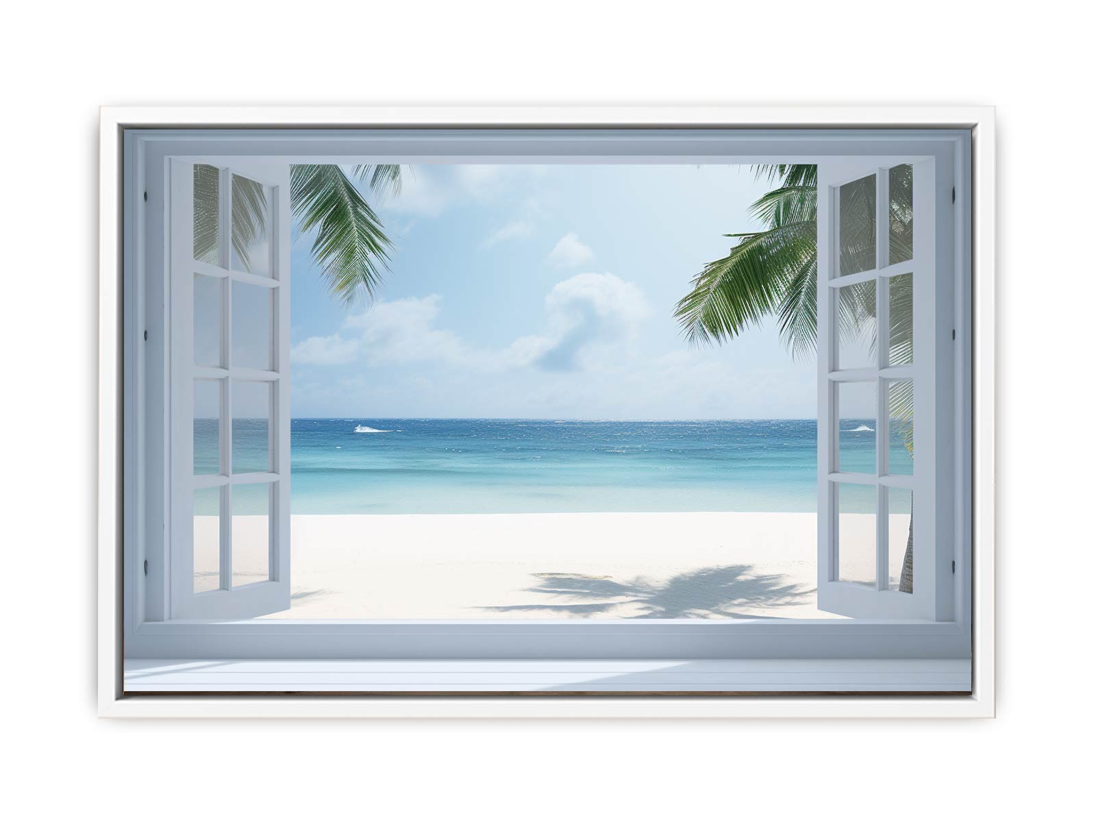 Beach Window Phuket Canvas Print