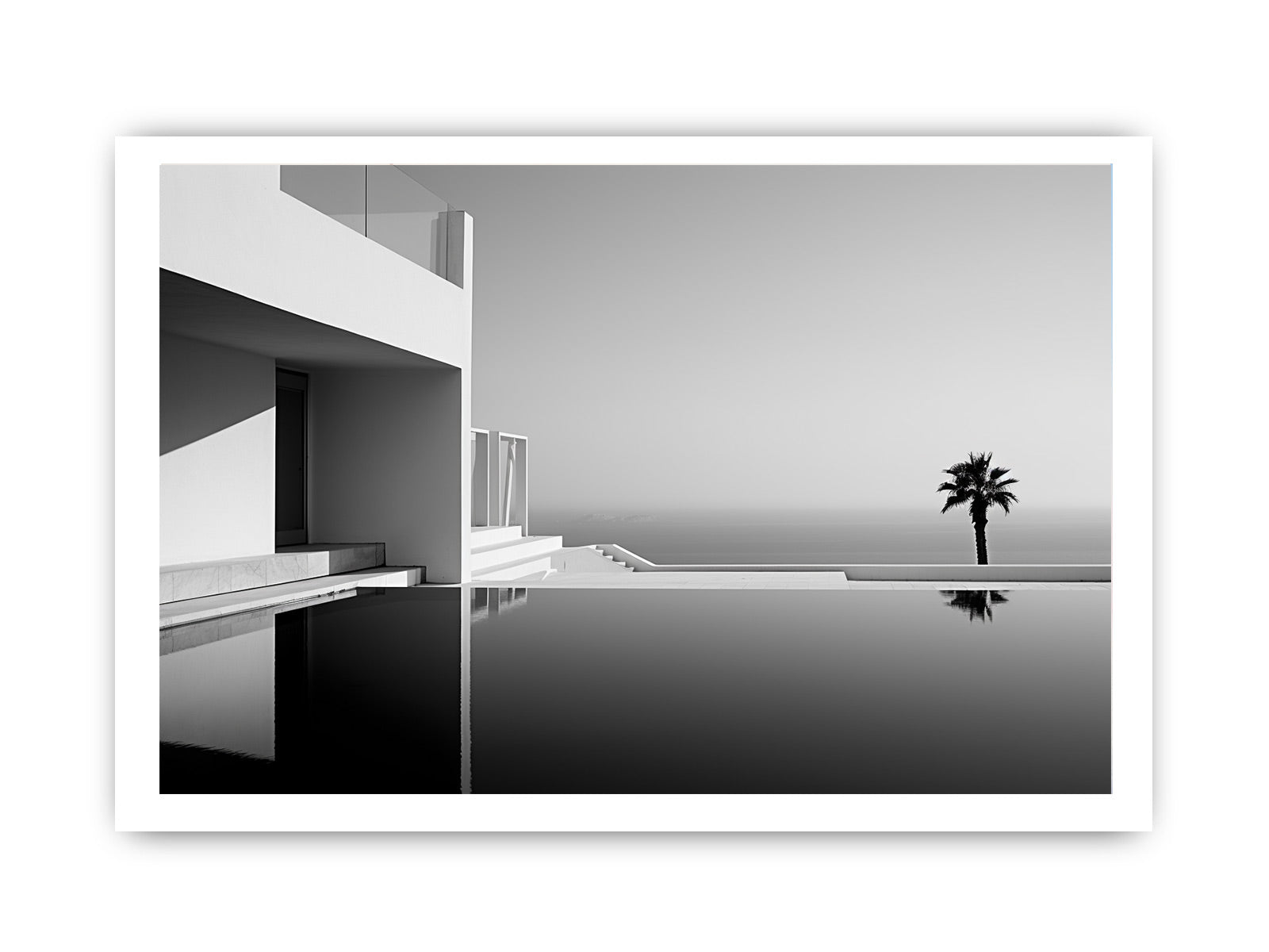 Calm Water Beach House Canvas Print