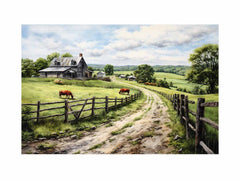 Country Artwork Canvas Print