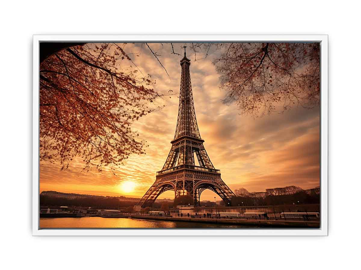 Eiffel Tower Canvas  Painting  Print