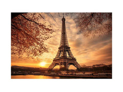 Eiffel Tower Canvas  Painting  Print