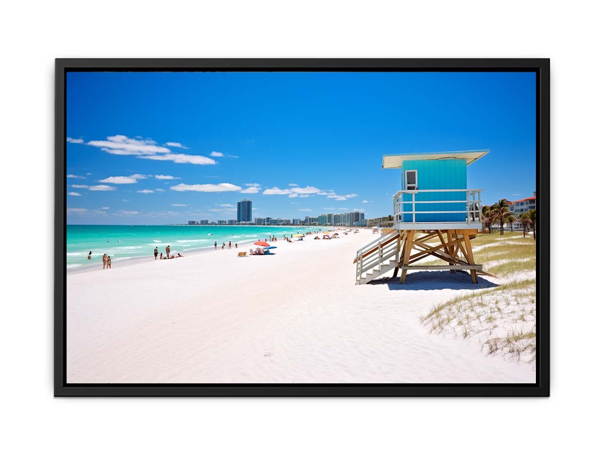 Florida Beach Art Canvas Photogrpahy painting