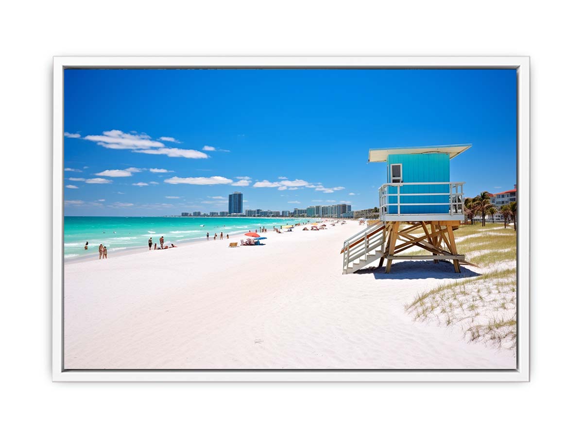 Florida Beach Art Canvas Photogrpahy painting