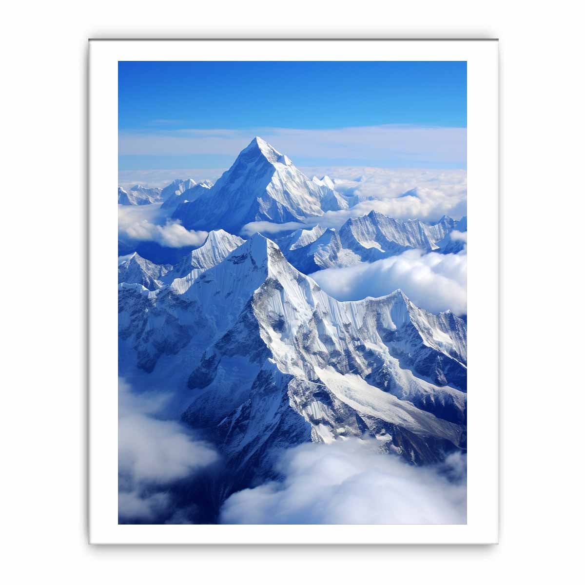 Himalaya Mount everst snow Painting