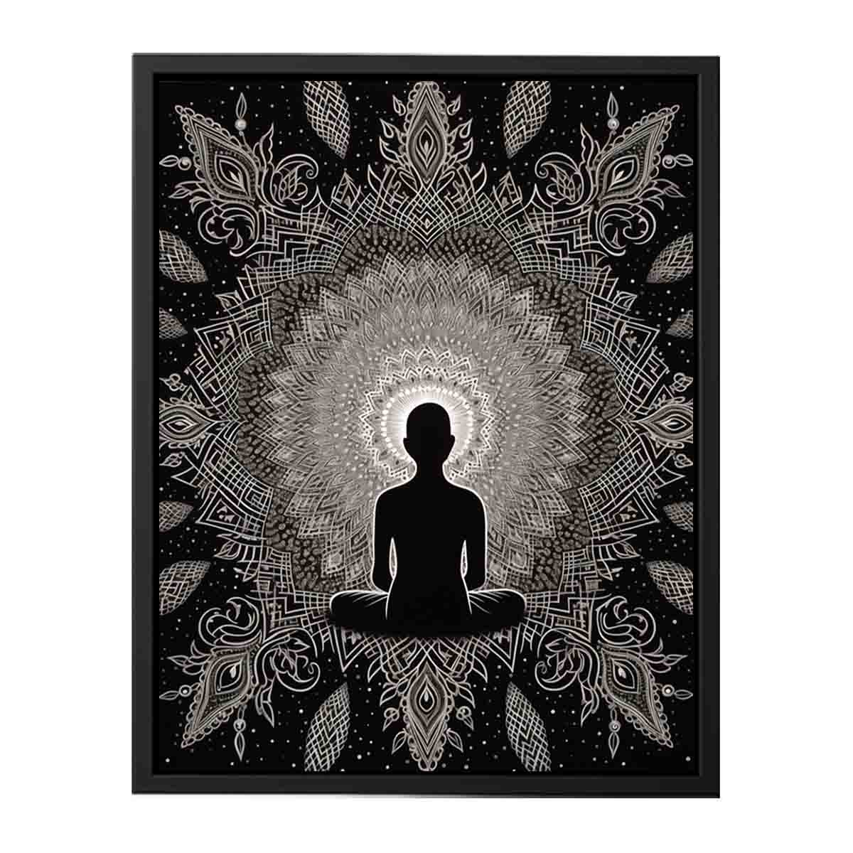 Meditation Poster Canvas Print