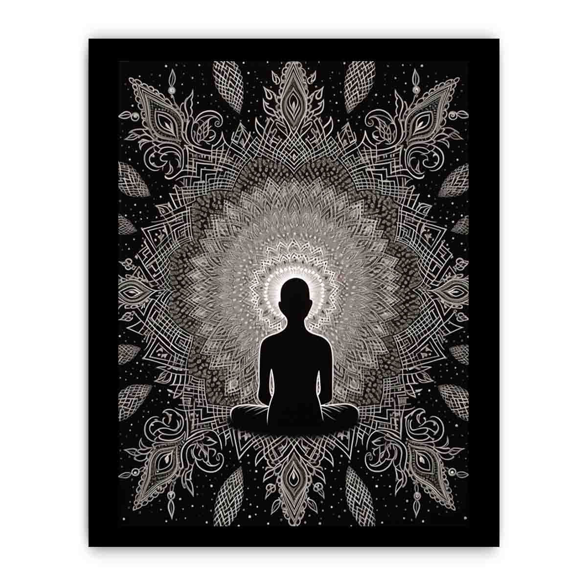 Meditation Poster Canvas Print
