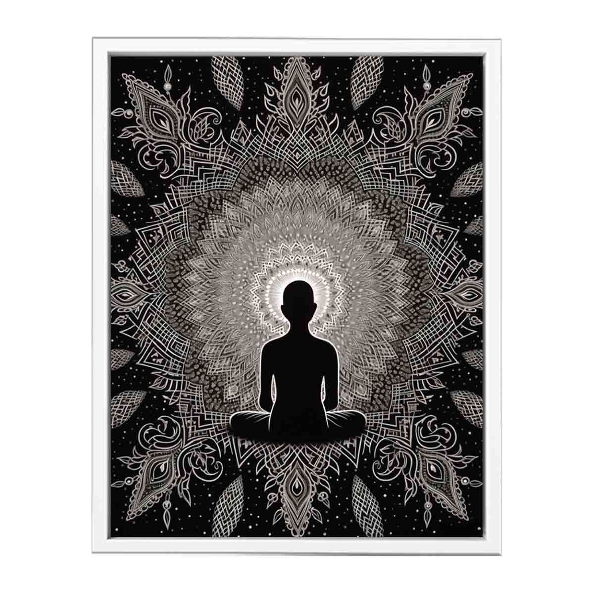Meditation Poster Canvas Print