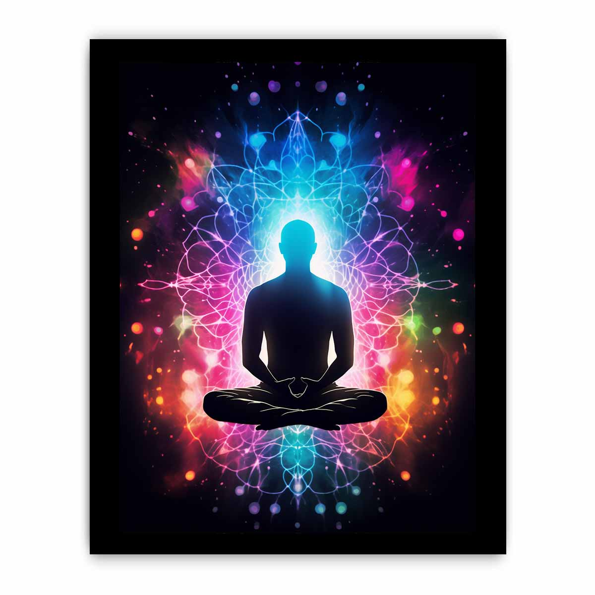 Meditation Artwork Canvas Print
