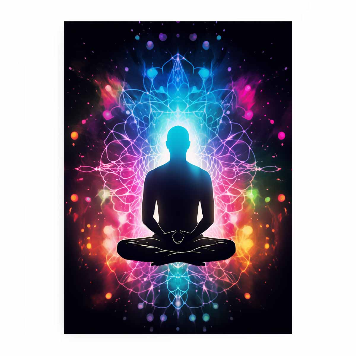 Meditation Artwork Canvas Print
