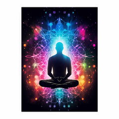 Meditation Artwork Canvas Print