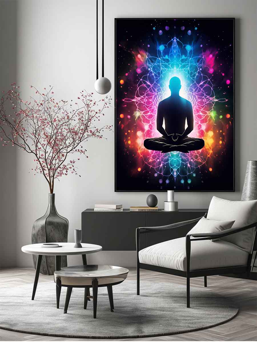 Meditation Artwork Canvas Print