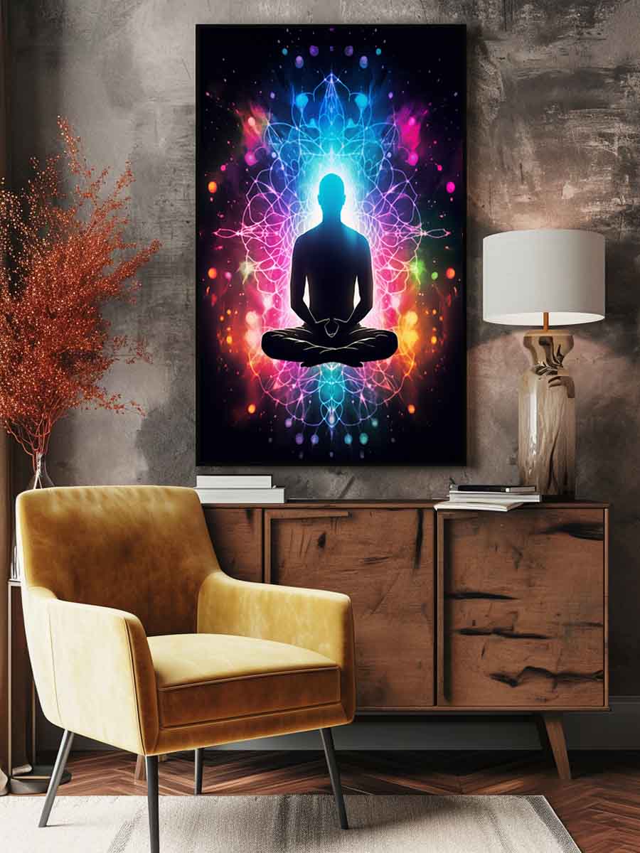 Meditation Artwork Canvas Print