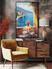 Mediterranean Art Painting  Canvas Print