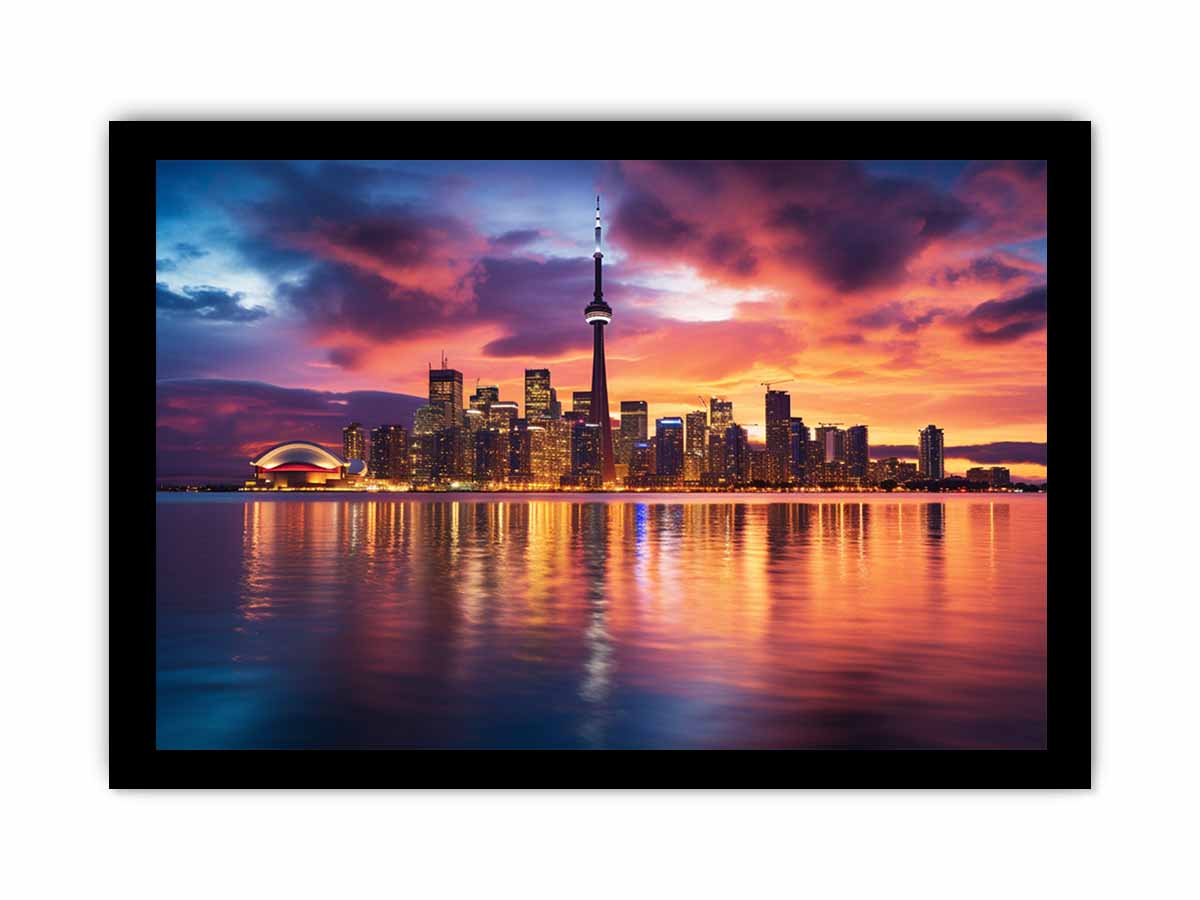 Toronto Art Canvas Print Painting